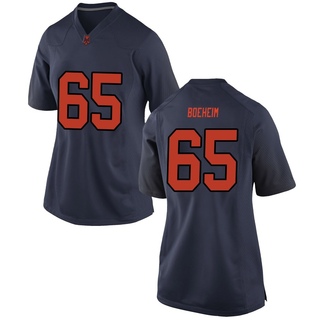 Adam Boeheim Game Navy Women's Syracuse Orange Football Jersey