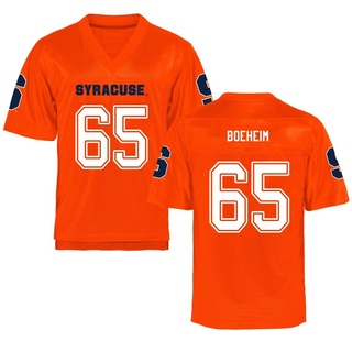 Adam Boeheim Game Orange Men's Syracuse Orange Football Jersey