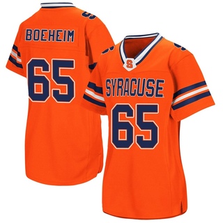 Adam Boeheim Game Orange Women's Syracuse Orange Colosseum Football Jersey