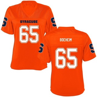 Adam Boeheim Game Orange Women's Syracuse Orange Football Jersey