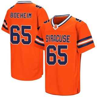 Adam Boeheim Game Orange Youth Syracuse Orange Colosseum Football Jersey