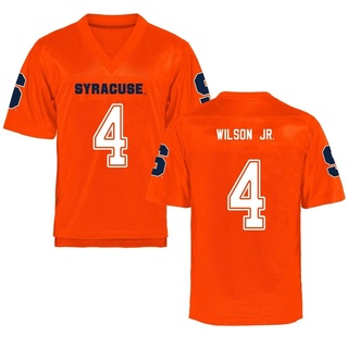 Dion Wilson Jr. Replica Orange Youth Syracuse Orange Football Jersey